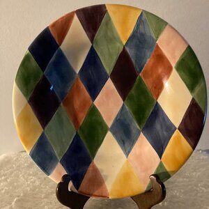 Tabletops Unlimited "Carnival" 12-7/8" Dinner Plates (2)